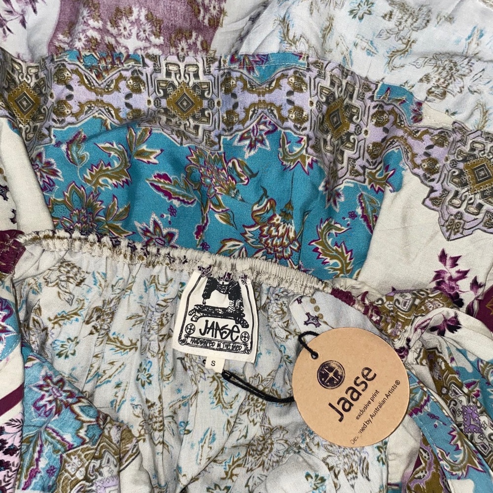 Anthropologie Multicolor Patchwork Mini Dress - image 5